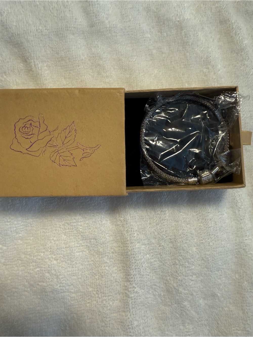 Silver Mesh Bracelet in Gift Box